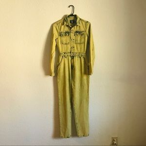 Boohoo Acid Wash Jumpsuit
